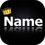 name art - creative shadow tex android application logo